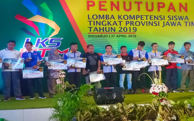 Juara 1 CNC MILLING LKS Jatim 2019