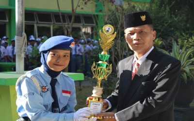 Siswa SMKN 1 Madiun meraih juara 3 lomba Dirigen Hari Pramuka ke-62 Tahun 2023 Tingkat Kota Madiun